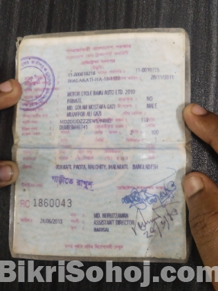 Bajaj Platina 100  2010 model